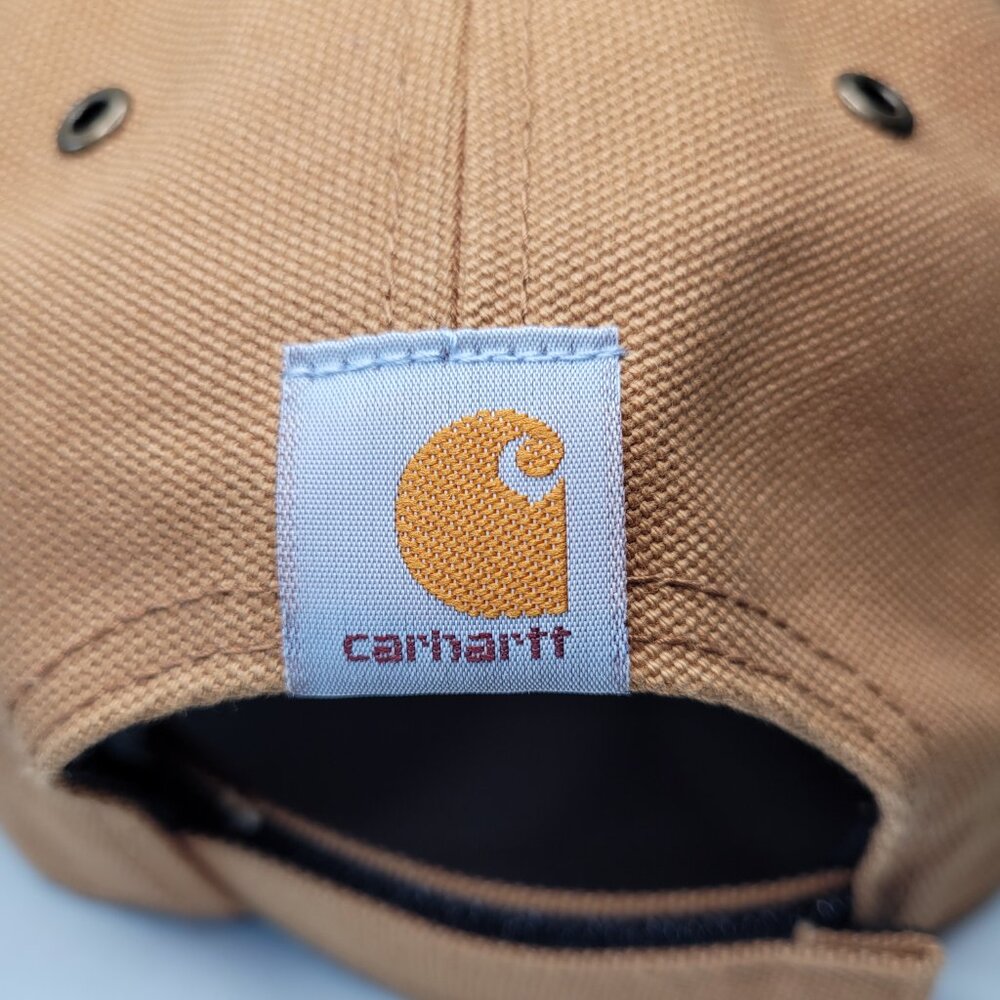 47 Brand Miami Marlins Hat Carhartt x '47 Mens Brown Adjustable Cap MLB Baseball - Picture 7 of 14